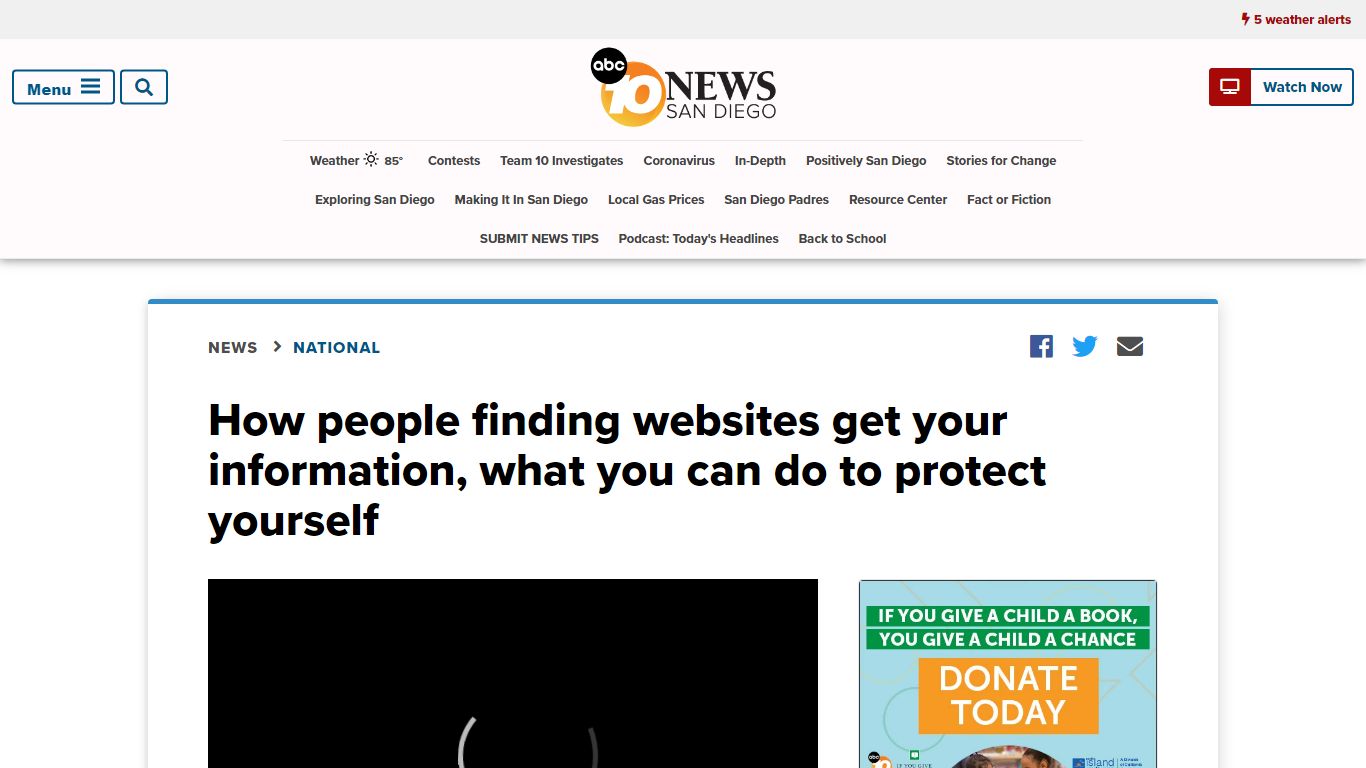 How people finding websites get your information - 10news.com